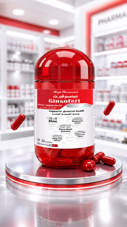 مكمل غذائي للرجال جينسوفيرت كبسول Ginsofirt